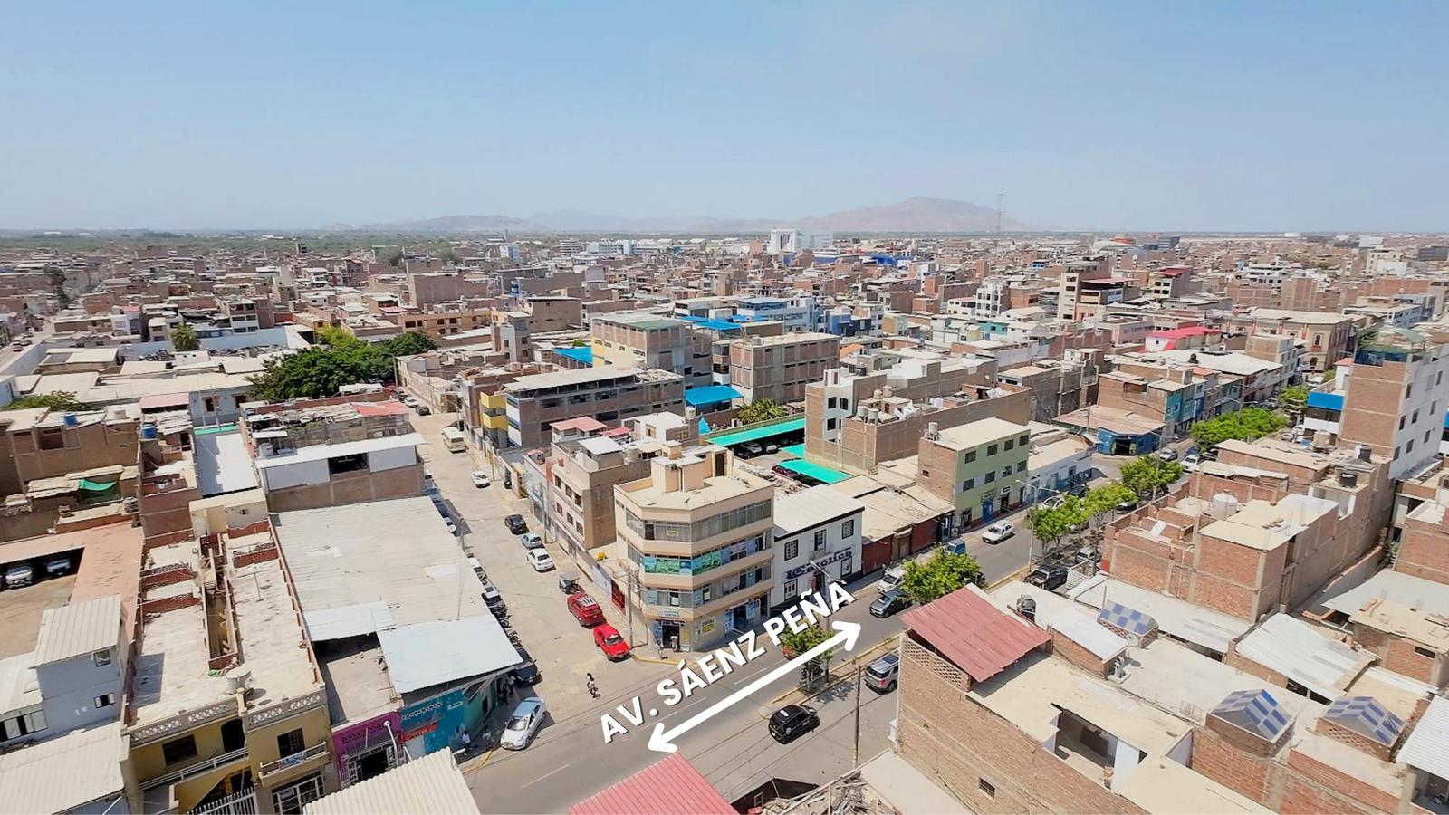 VENTA DE TERRENO DE 299 M2 EN EXCELENTE UBICACIÓN EN EL CENTRO DE CHICLAYO